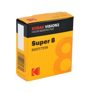 Kodak VISION3 500T (7219) Colour Negative Super 8 Film